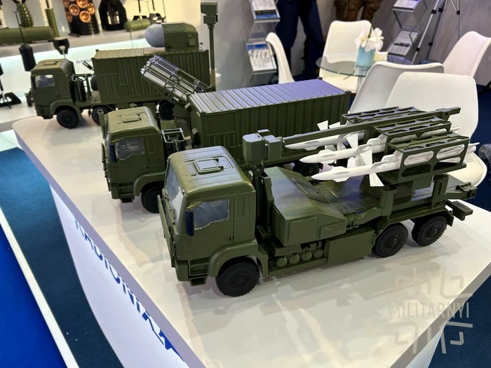 The Ukrainian anti-aircraft system Shershen, presented at an exhibition of rme in Saudi Arabia/PHOTO:X