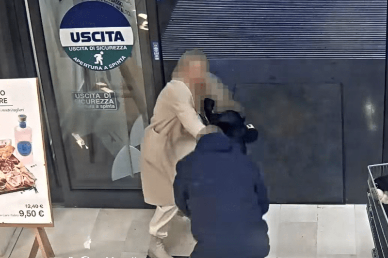 What is known about the Romanian accused of trying to kidnap a little girl from her mother's arms in Italy
