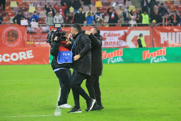 Images from the end of the match between Dinamo and Unirea Slobozia // PHOTO: Ionuț Iordache (GSP.ro)