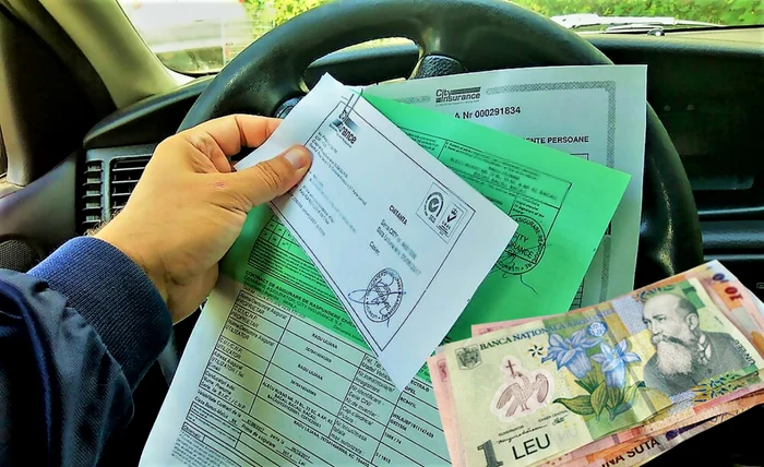 Someone keeps the RCA policy on the steering wheel