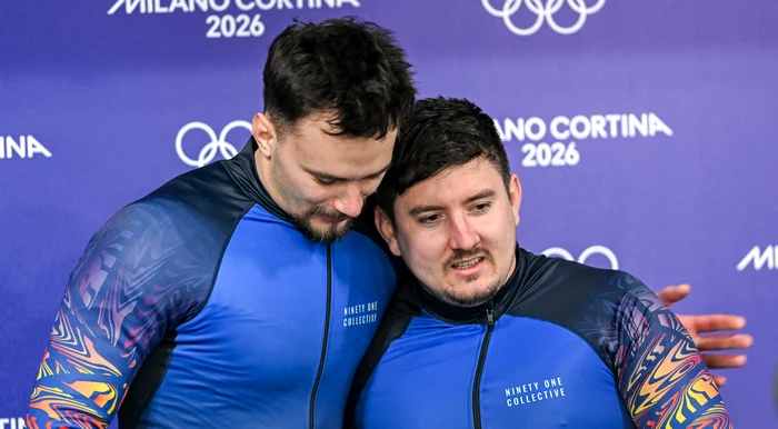 Mihai Cristian Tentea and George Iordache, after the race PHOTO Facebook COSR