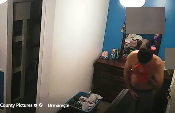 Wesley Dingus caught on surveillance camera. PHOTO video capture Fb Ashland County Pictures