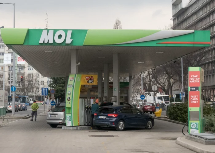 Mol gas station from Hungary