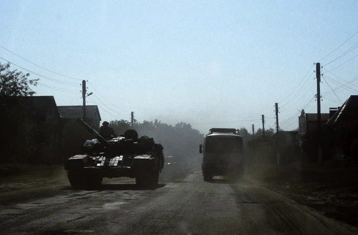 Ukrainian tanks/PHOTO: EPA/EFE