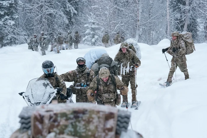 American troops, training in the Arctic/FOTO:X