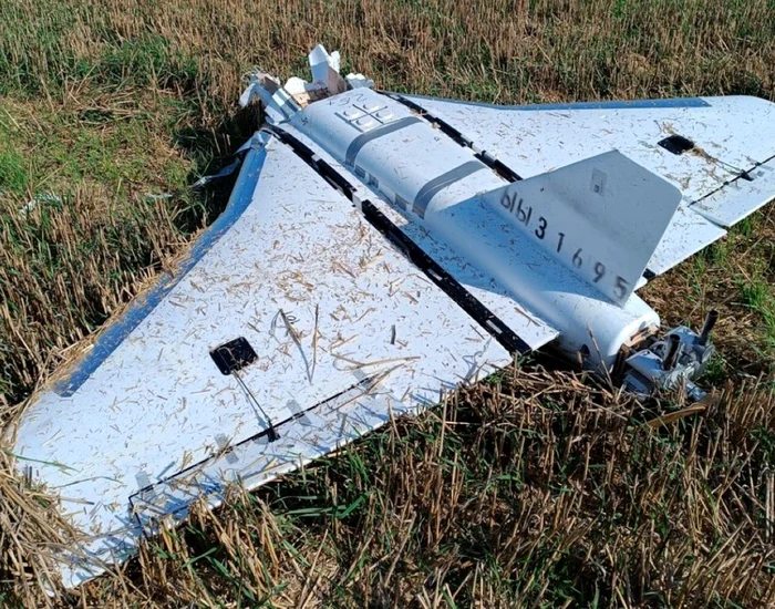 Russian drone shot down in Poland/FOTO: X
