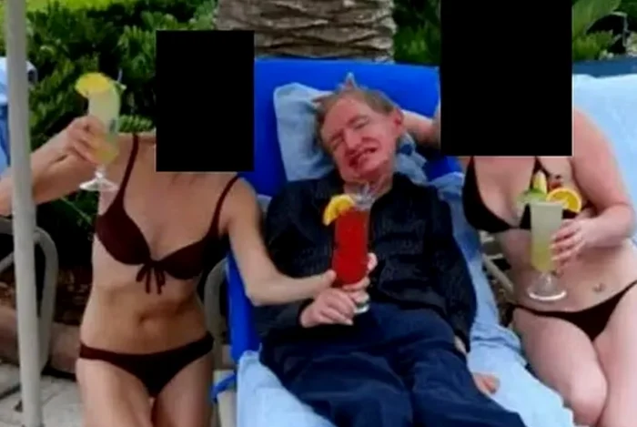Stephen Hawking, in the Epstein files PHOTO: Department of Justice