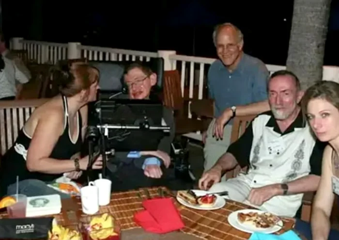 Stephen Hawking, in the Epstein files PHOTO: Department of Justice