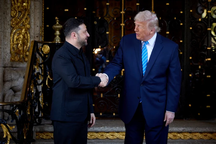 Volodymyr Zelensky and Donald Trump/PHOTO: EPA/EFE