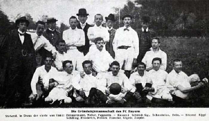 FC Bayern München sărbătorește 126 de ani de la înființare FOTO: Arhivă