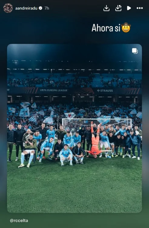 Ionuț Radu's post Photo/Instagram Story