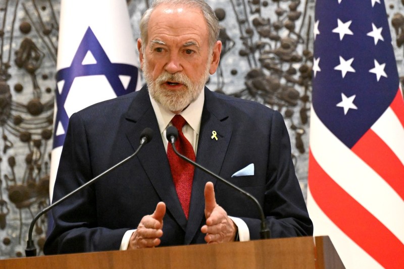 US ambassador to Israel, message to his staff: 