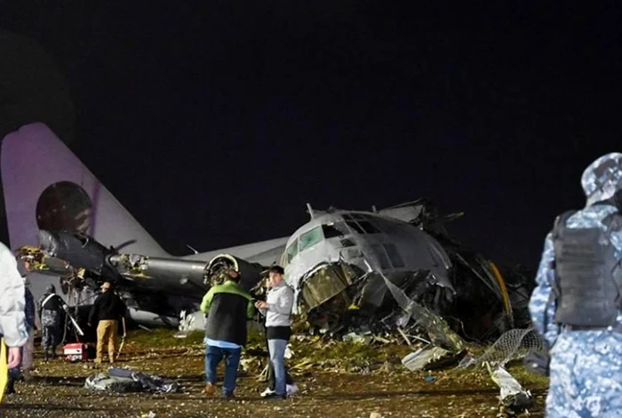 At least 15 people have lost their lives after a military plane crashed. PHOTO: X/@publicnews