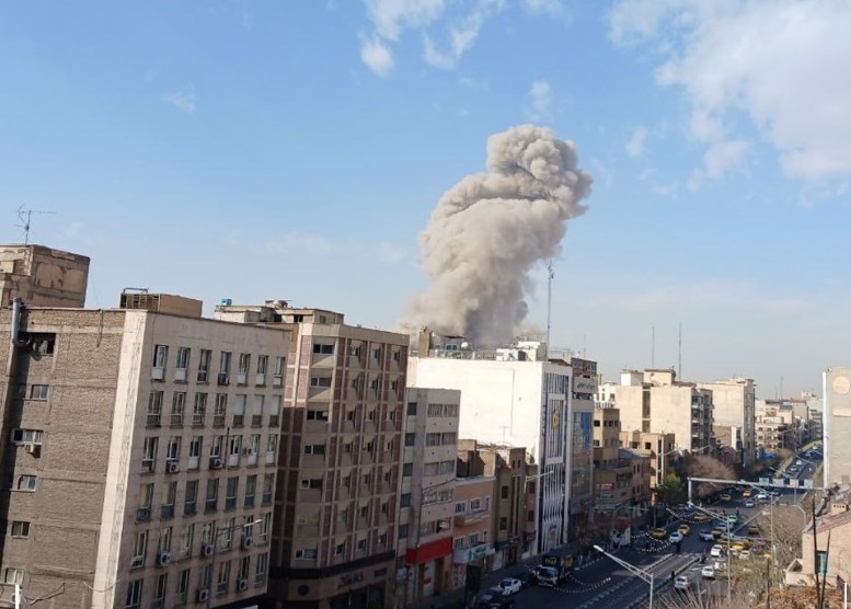 Several explosions were heard in Tehran on Saturday. Israel then announced that it had launched a 