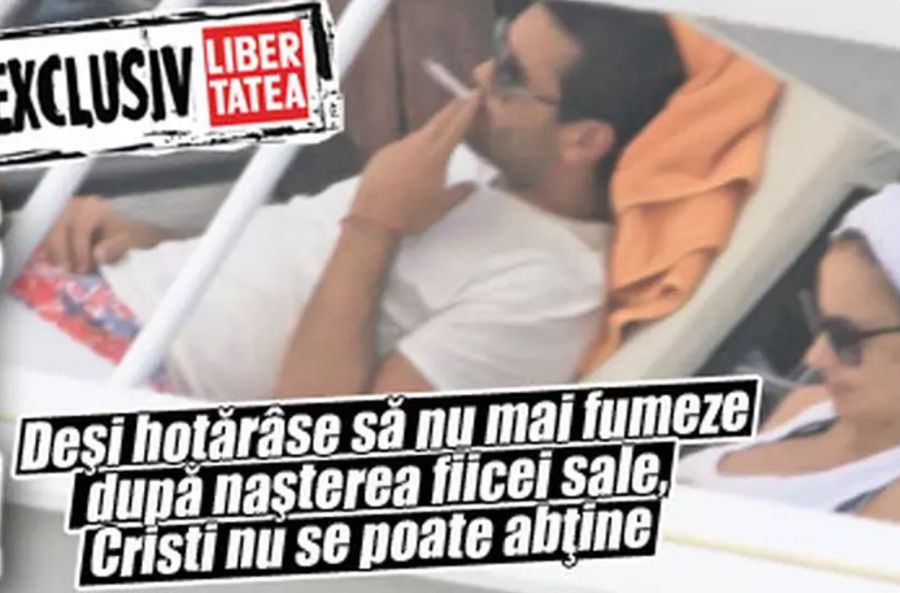 Exclusive image published by Libertatea with Cristi Chivu smoking in July 2010, after the season in which he won the Treble with Inter Chivu's former colleague reveals the flaw of the Inter coach: