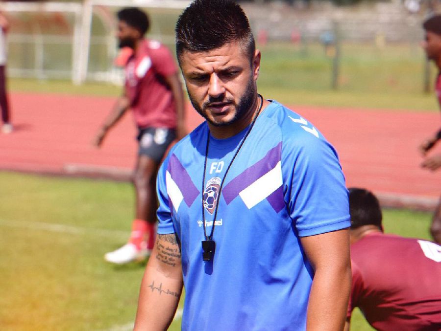 Dragoș Firțulescu, at Malappuram FC training / Photo source: Facebook At the age of 36, the