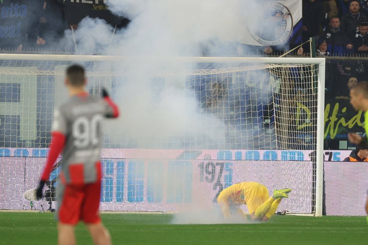 Emil Audero, the goalkeeper of Cremonese, targeted by Inter supporters // PHOTO: Imago Images