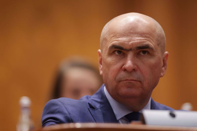 Ilie Bolojan, at the Parliament session where the censure motions for the dismissal of the government led by him were voted on, September 7, 2025. Photo: Inquam Photos / George Călin