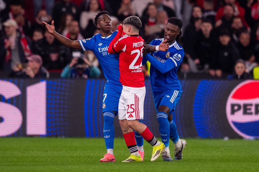 Gianluca Prestianni and Vinicius The scandal in the Champions League continues! Prestianni risks a long ban after clash with Vinicius