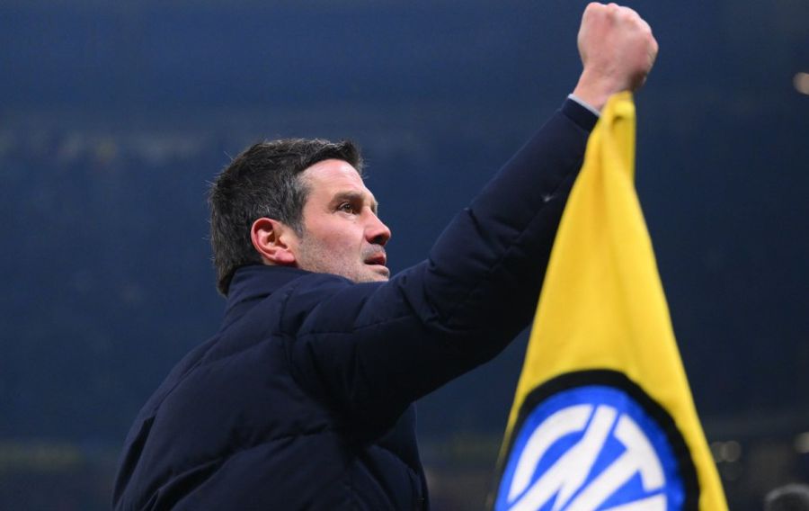 Cristi Chivu, the coach of the Serie A leader / Photo: X Inter Cristi Chivu, a different conference: