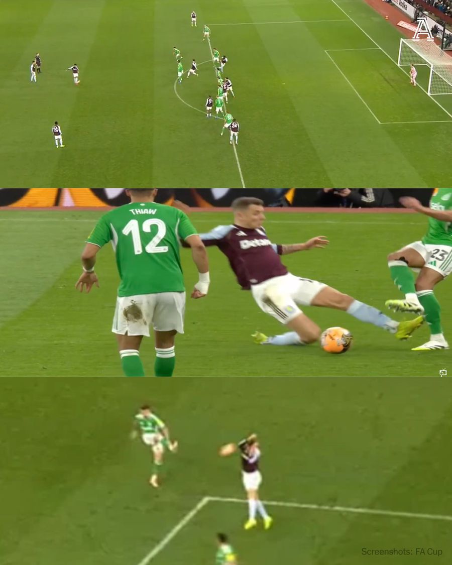 Radu Petrescu is a child! Newcastle - Aston Villa, made dust by the referees » 3 blatant mistakes in the same direction, Rooney shouts: 