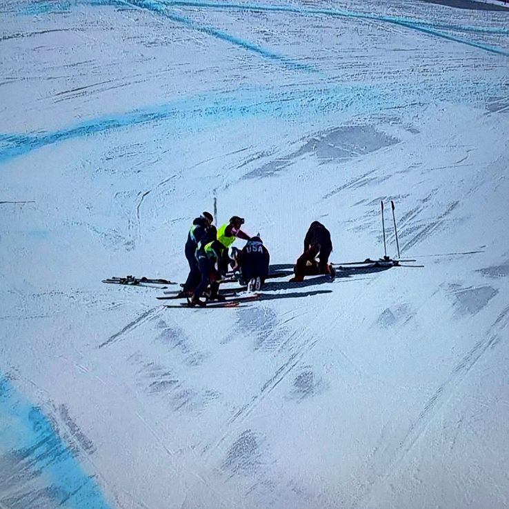 Lindsey Vonn, injury Winter Olympics / photo X