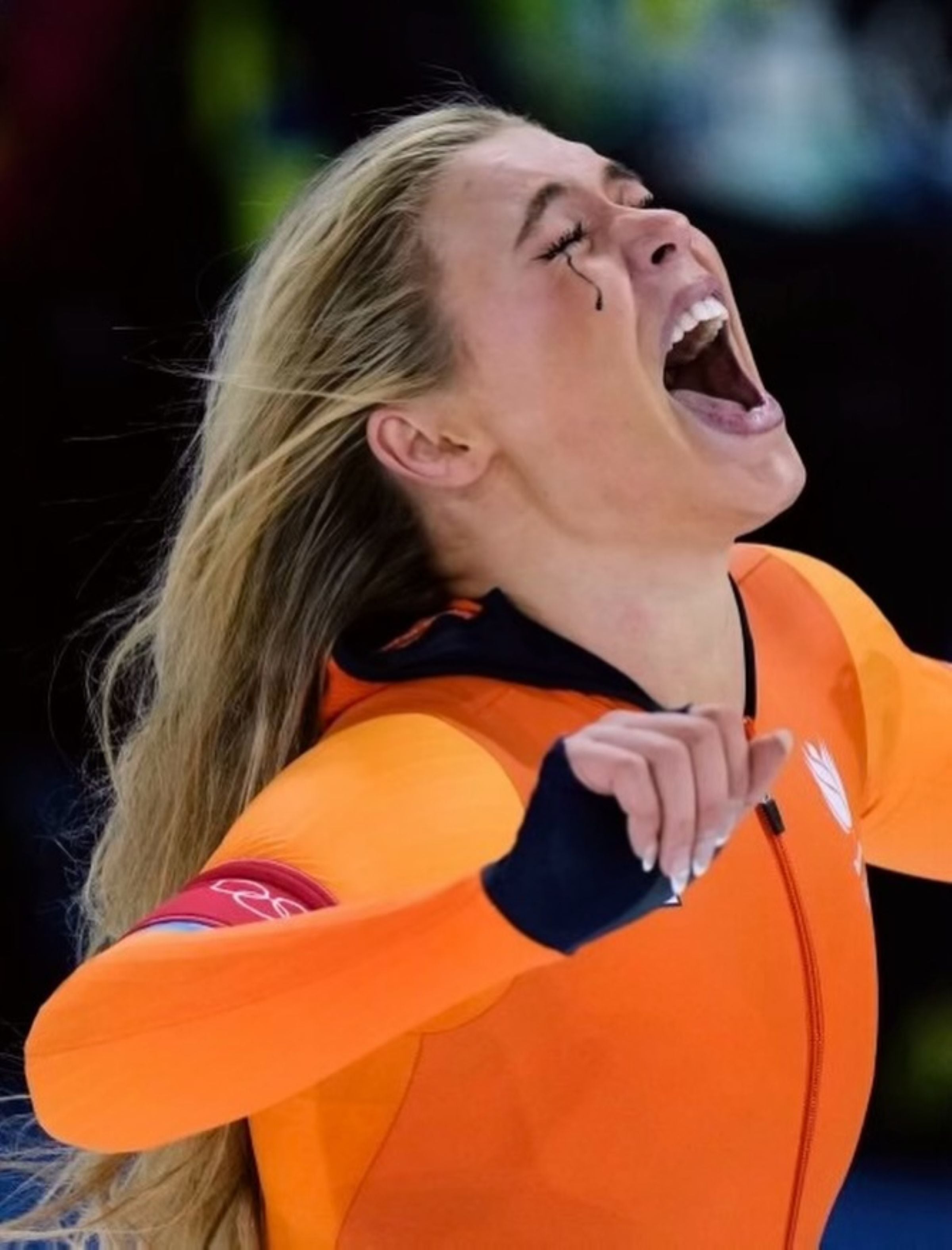 Olympic champion Lerdam responded to haters who criticized her for her bright makeup photo 1