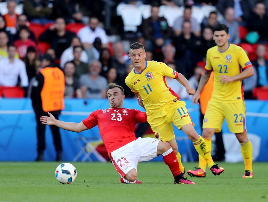 Gabriel Torje, in the match against Switzerland at EURO 2016/ PHOTO Imago Images