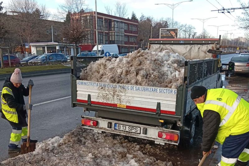 The Minister of the Environment, about the black snow in Bucharest: