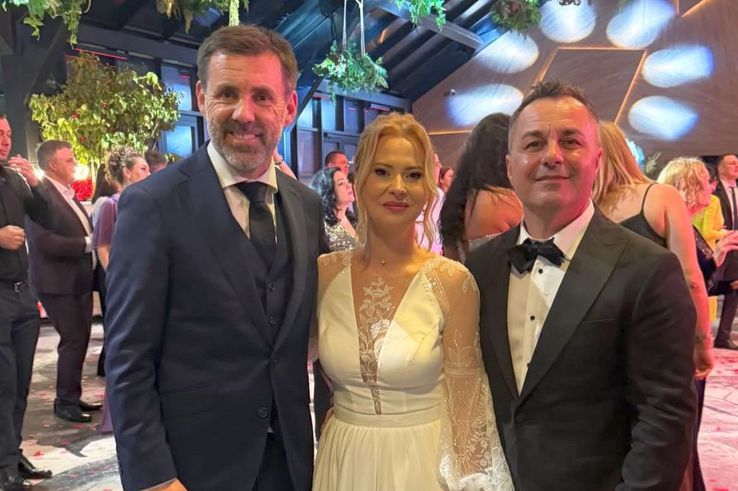 Florentin Petre's wedding // PHOTO: Instagram
