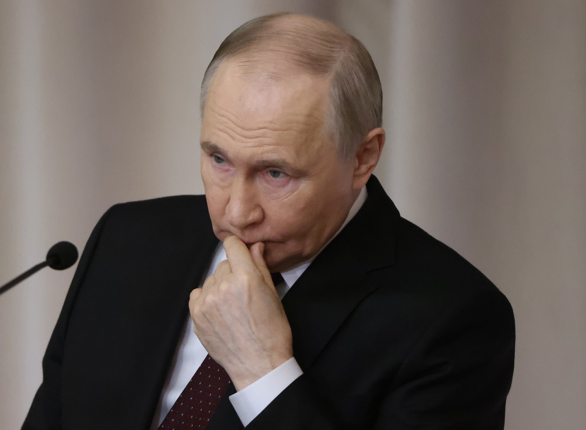 Prezydent Rosji Władimir Putin w Moskwie, 19 lutego 2026 r.