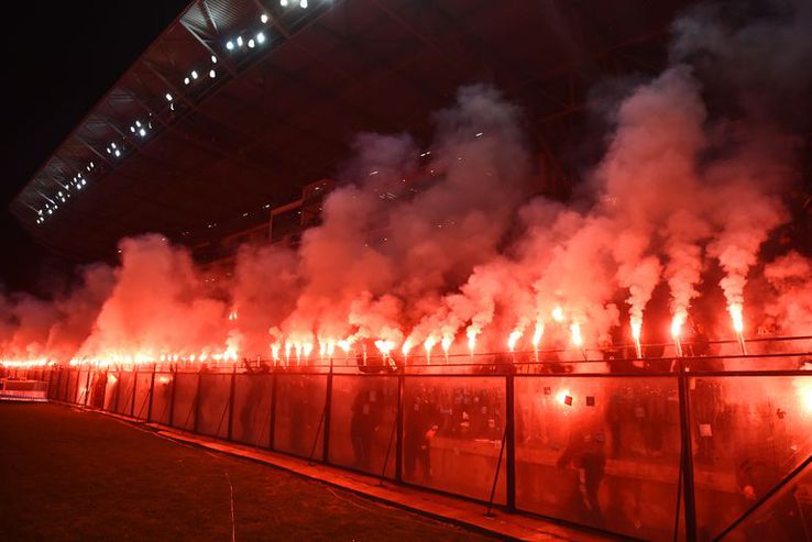 PAOK, the first match after the tragedy of the 7 Greek fans in Romania // PHOTO: sportal.gr