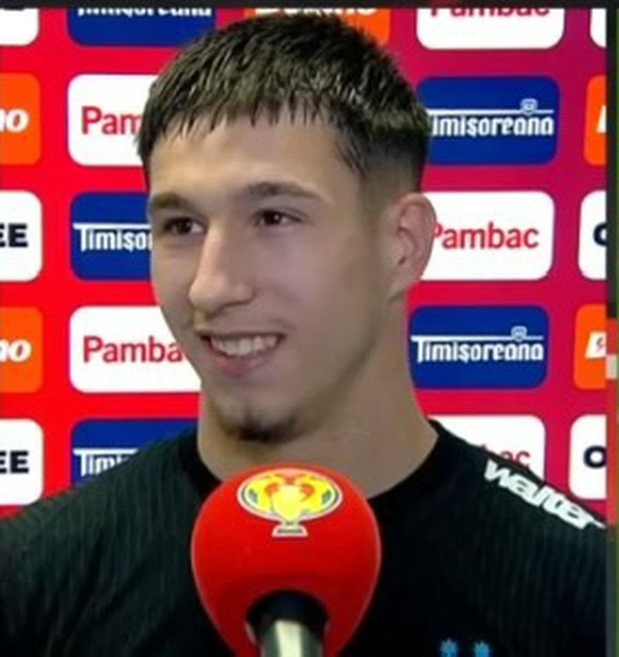 David Pope David Popa, after his first goal for FCSB: