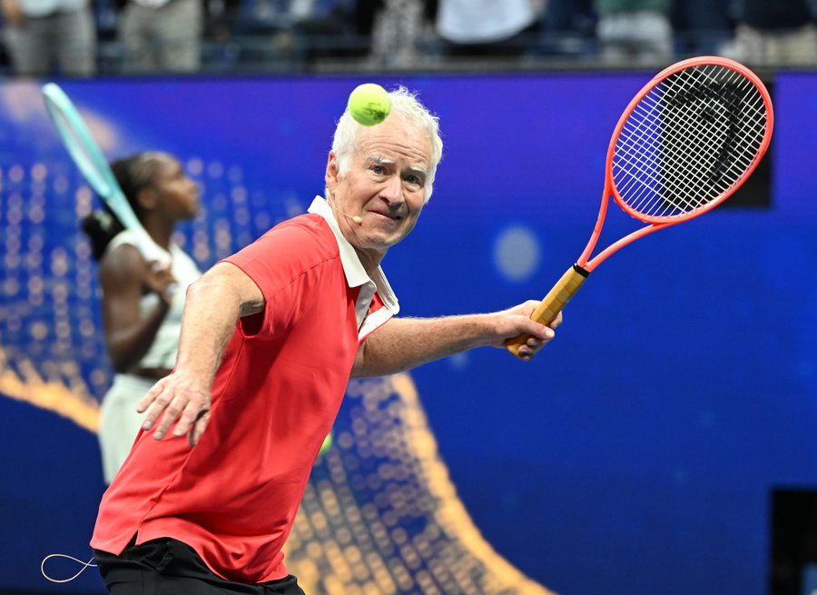 John McEnroe PHOTO imago Images Carlos Alcaraz equaled John McEnroe in Grand Slam trophies, and the American is delighted with the Spaniard: