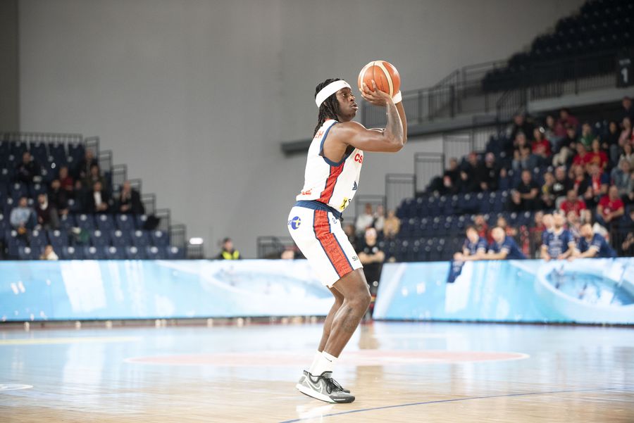 Thomas Bropleh, veteran of CSM Oradea/Photo: CSM Oradea CSM CSU Oradea – U-BT Cluj-Napoca, Romanian Cup final » 4 players prefaced the Romanian basketball derby for GSP