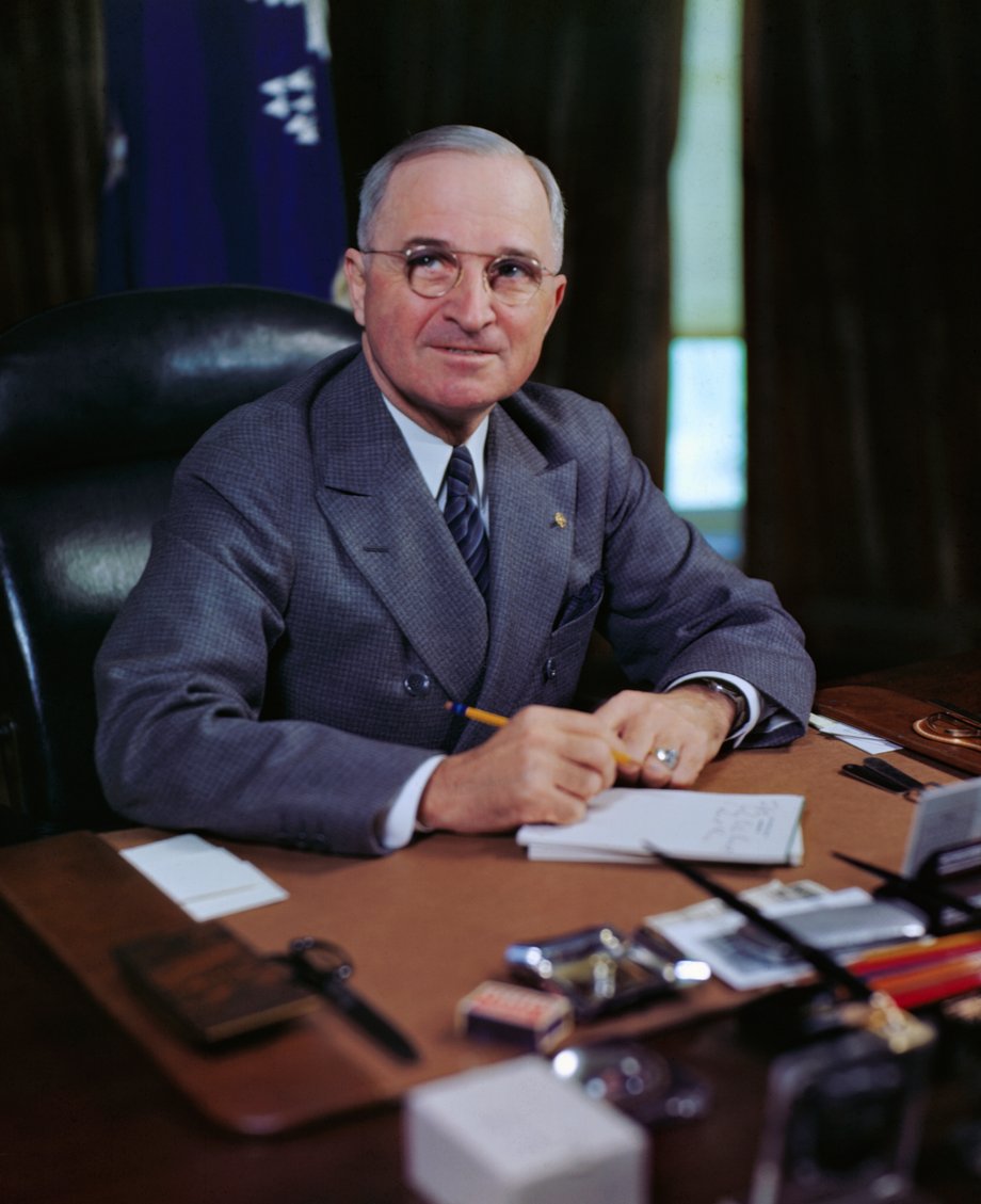 Truman zanotował drugi najniższy poziom poparcia na zakończenie swojej drugiej kadencji.