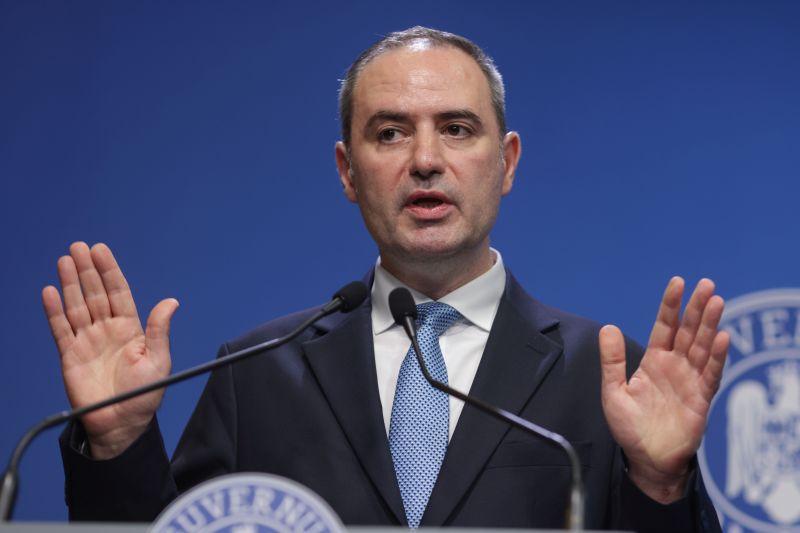 Alexandru Nazare, Minister of Finance / Photo: Inquam Photos / George Călin