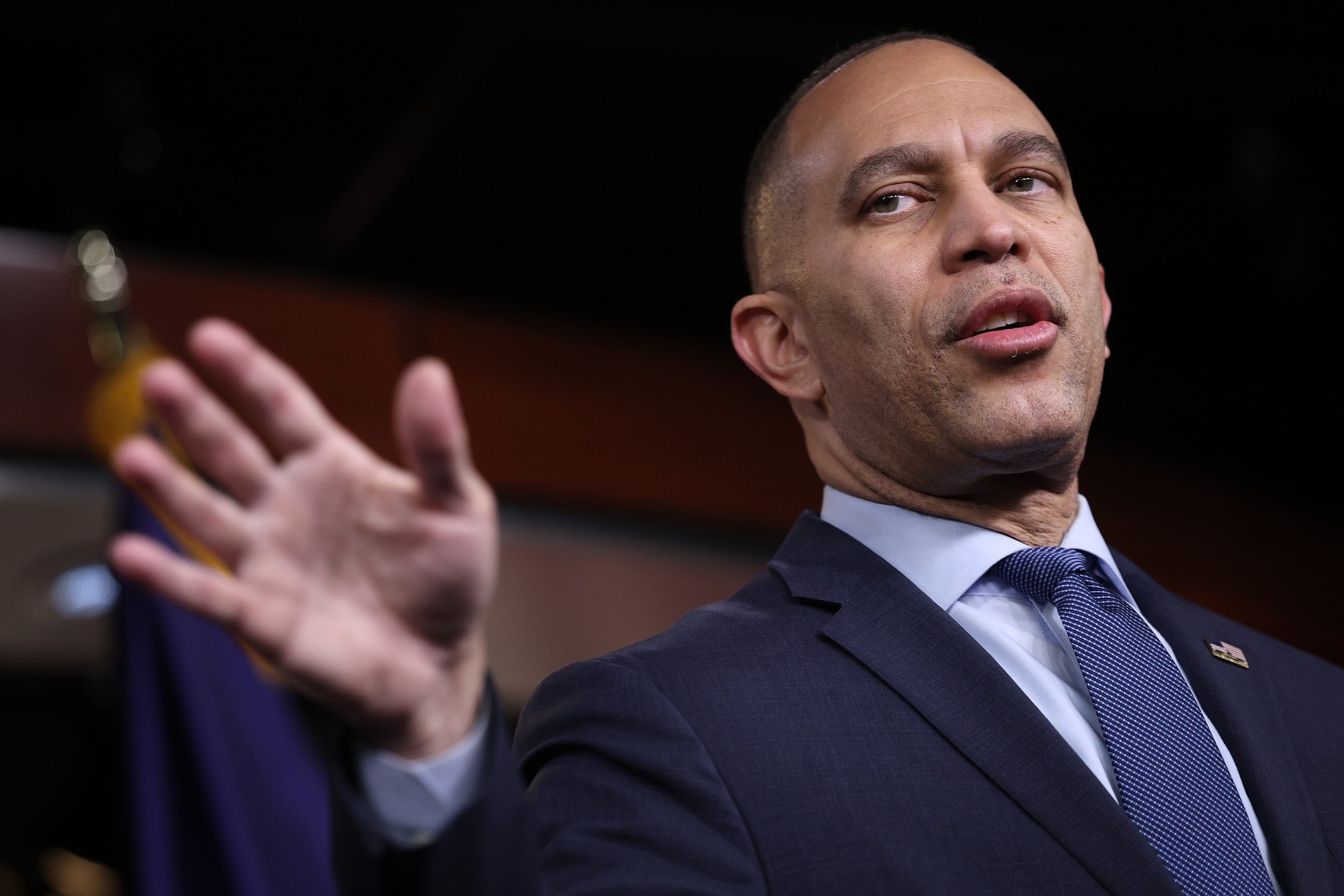 House Democratic Leader Hakeem Jeffries, Washington, February 12, 2026.