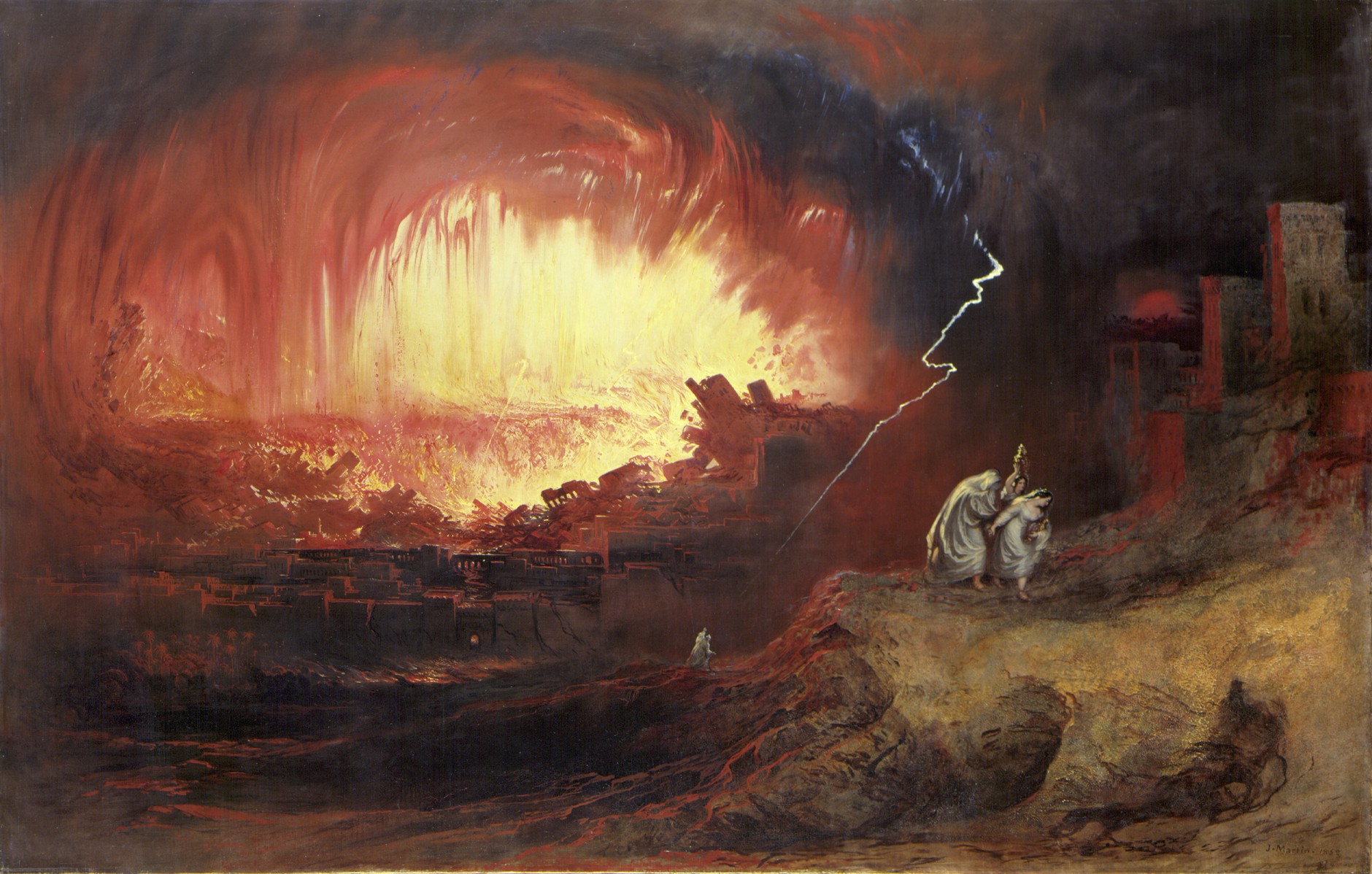 "Sodom and Gomorrah"John Martin, 1852