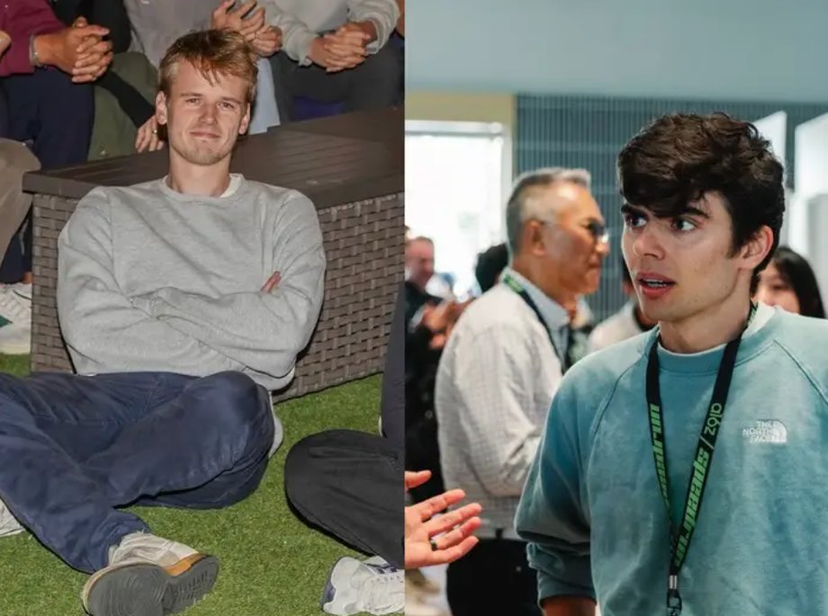 CTO Creston Brooks (left) and CEO Alexis Sursock (right), co-founders of Luvu