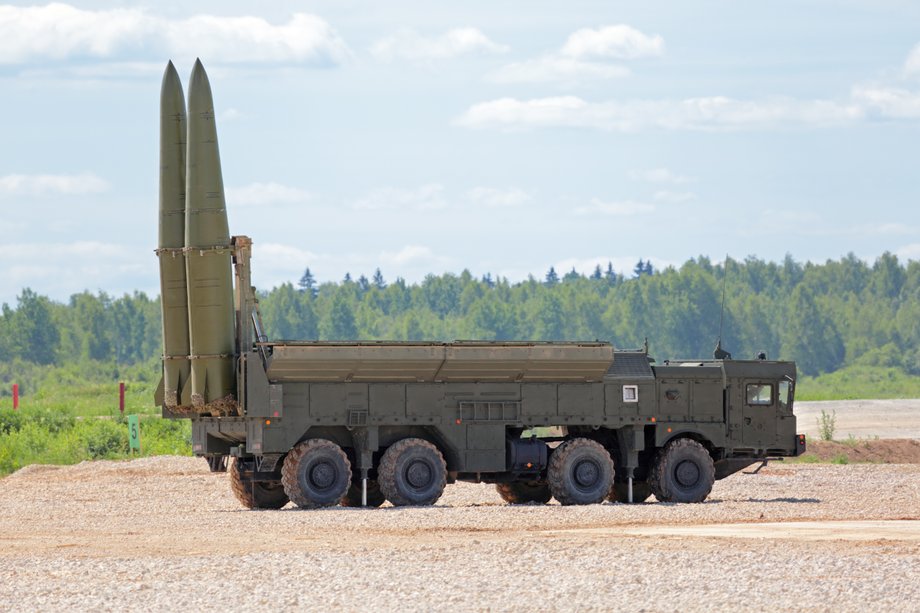 Iskander-M missiles