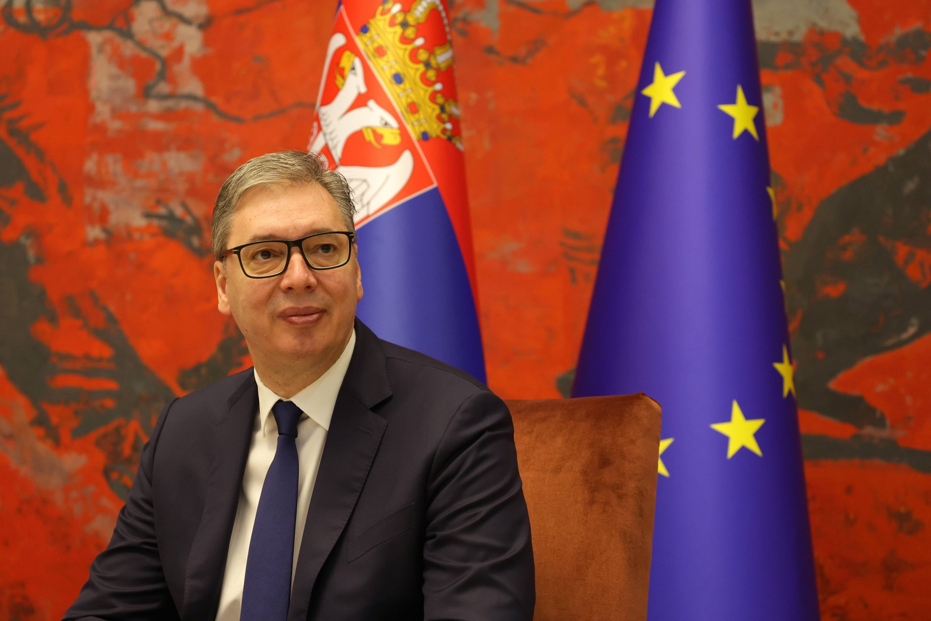 Aleksandar Vucic, President of Serbia. Belgrade, December 18, 2025