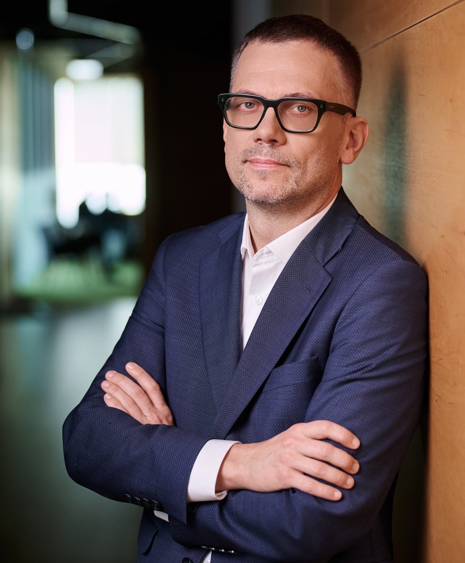 Krzysztof Dąbrowski, vice-president of mBank, Operations and IT.