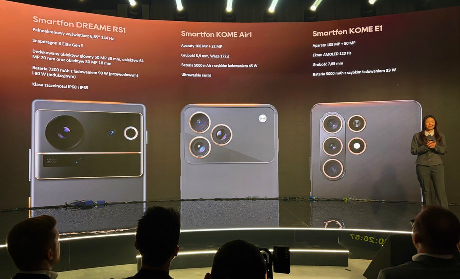 Dreame concept smartphones
