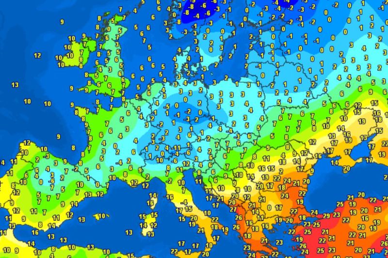A spectacular weather record. The place in Romania where there were summer temperatures in the middle of February