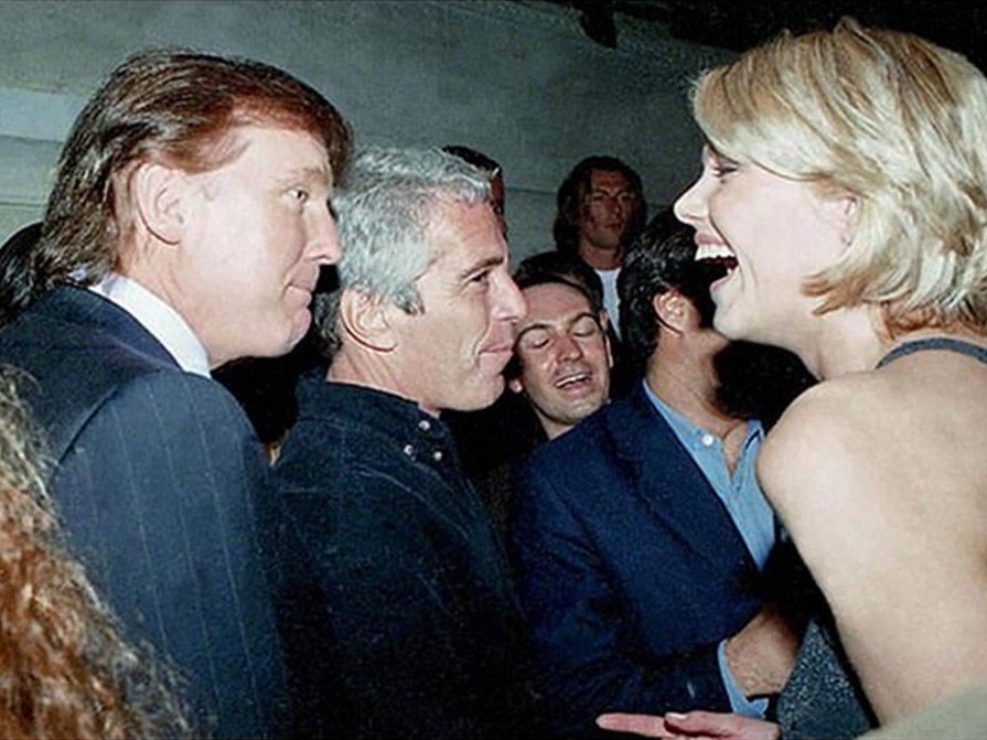 Donald Trump and Jeffrey Epstein. One of the photos released by the US House of Representatives Oversight Committee on December 12, 2025.