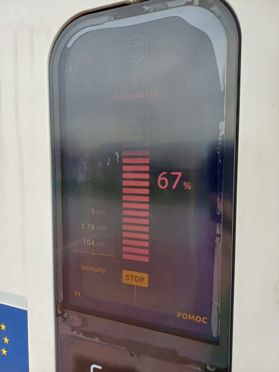 Charging to 80 percent was faster than I expected.