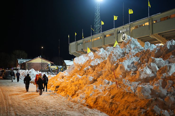 What the city of Bodo looked like around the match with Inter / PHOTO: GettyImages