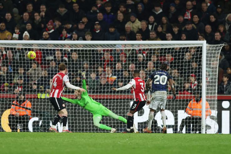 Brentford - Arsenal 1-1, stage #26 of the Premier League // PHOTO: Getty Images