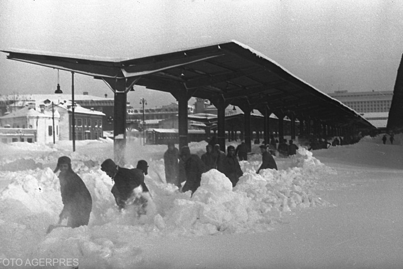 Bucharest, in the terrible and humiliating winter during the German occupation. After the war, when the blankets were also confiscated from the citizens of Bucharest at gunpoint